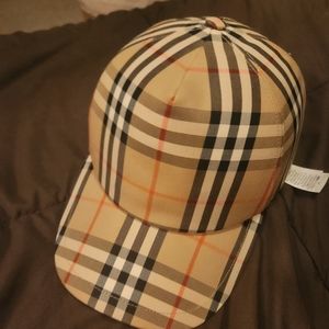 Size Large Burberry Hat..Original Pattern